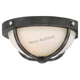 Sherwood - 2 Light 15' Flush Fixture With Satin Ws