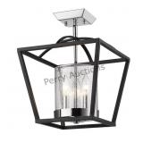 Golden Lighting Mercer 3-light Semi-flush Mount