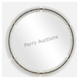 Uttermost Crystalline Round Mirror (adeef)