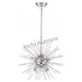 Cirrus - 8 Light Chandelier - With Glass Rods