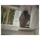 Brown End Table With Drawer