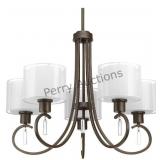 Invite 5 -light Antique Bronze Chandelier