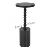 Uttermost Bead Black Marble Drink Table (a6kv1) By