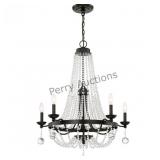Livery Chandelier (pcnc) By Quoizel Lvy5005wt
