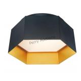 Honeycomb-flush Mount (9k21l) By Maxim 30330bkgld