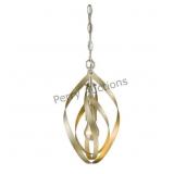 Wry Lighting Nicolette 1-light Pendant In White Gd
