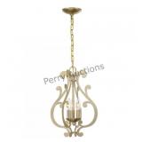 Lombard 3-light Pendant In Noble Brass