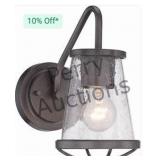 Darby Weathered Iron Wall Lighting Fixture