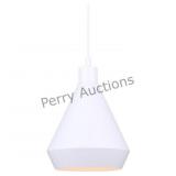 Byck Modern Matte White Mini Pendant Light Fixture