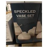 Speckled Vase Set