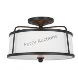 The Stonington Two Light Flush Mount Fixture