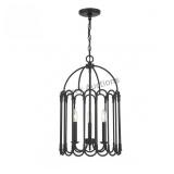 3-light Pendant In Matte Black (8040gmx) By Savoyk