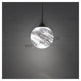 Mini Pendant In Aged Brass