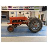 Allis Chalmers D-17 Pulling Tractor