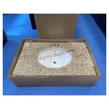 36x22 3 Hole Granite Bathroom Vanity Top