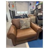 Carianna Leather Chair. Description Carianna