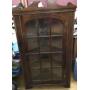 Vintage Corner Cabinet Measures 33 1/2 inches