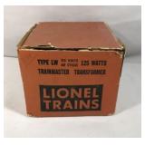 Lionel Trains LW Trainmaster Transformer