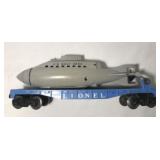 Lionel 3830 Flat Car w/ US Navy Submarine