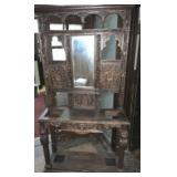 Ornate Hall Tree/Cane Stand