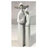 Lladro Two Nuns Porcelain Figurine