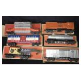 Lionel 6 Car Collection All in org boxes