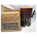 Lionel Water Tank 138 in org box