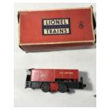 Lionel No. 55 Tie-Jector Car in org box
