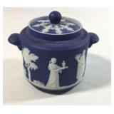 Wedgewood Dark Blue Stoneware Jasperware Biscuit