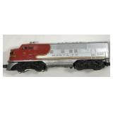 Lionel O Gauge Santa Fe Locomotive