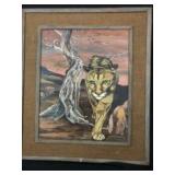 Milda Volkman Signed o/o/b Stalking Cougar