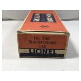 Lionel No. 2461 Transformer Car in org box