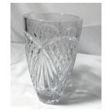 Waterford Crystal Vase measuring 8 1/2 inches tall