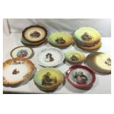 Friarware Monk Pictured Plates