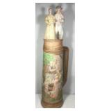 Large Ceramic Beer Stein -35 inches tall