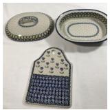 Made in Poland  Dishes -Oval Casserole Dish