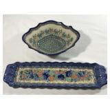 Made in Poland Handcrafted Bowl & Bread Tray