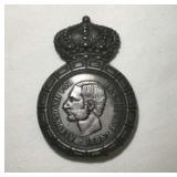 Alfonso XII Silver Plated Decor