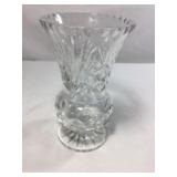 Gorham Crystal Vase 8 1/4 inches tall