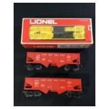 Lionel 9725 Cattle Car and Train Hoppers