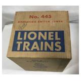Lionel No. 445 Operating Switch Tower in org box