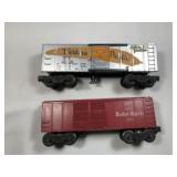 Lionel Box Cars (2) Western Pacific &