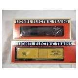Lionel Nickel Plate Road Reefer & Boxcar