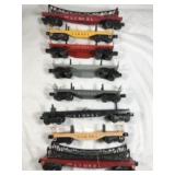Lionel Flatcar Collection (8 total)