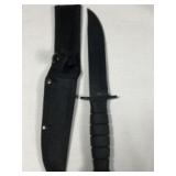 Tactical Fixed Blade Combat Knife in the Style of