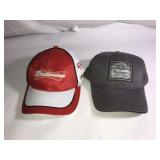 Vintage Budweiser Hats