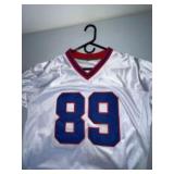 Steve Tasker Buffalo Bills White Jersey
