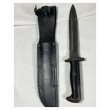 US Military M4 Bayonet with Ka-Bar Leather Sheath