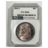 1884 O Morgan Dollar PCI MS66