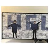 The Beatles Help! Photographic Mosaic Collage Prin